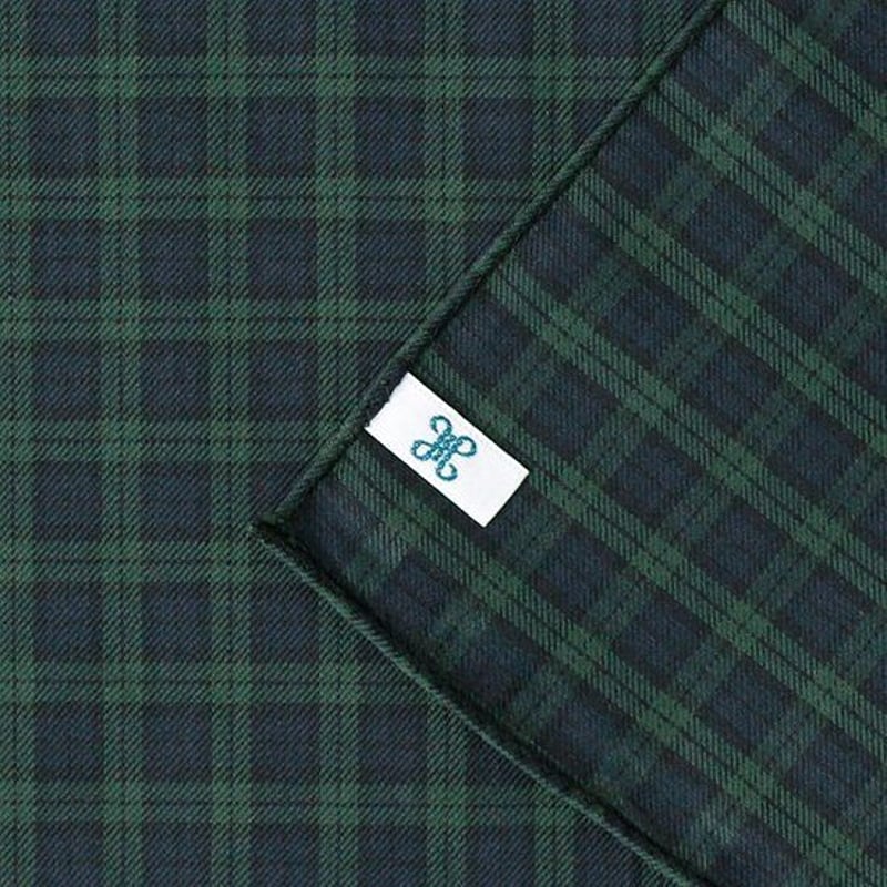 ブラックウォッチロイヤルツイルチェックハンカチ | kotobatofuku