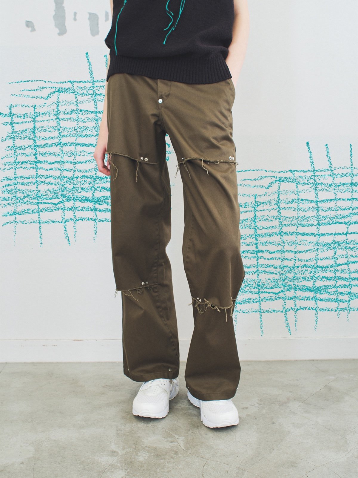 パンツ soduk dots work pants soduk 