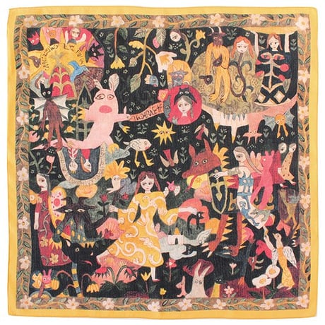 617.もふもふ♡maffon 気強い ハンカチ♡25×25 ¥930