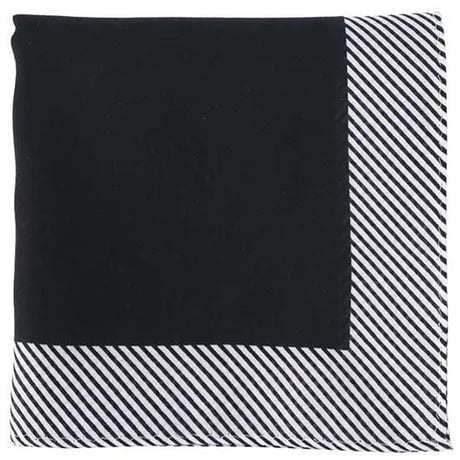 グレのハンカチ PICOT STITCH COLOR HANDKERCHIEF｜ランバンコレクション(メンズ
