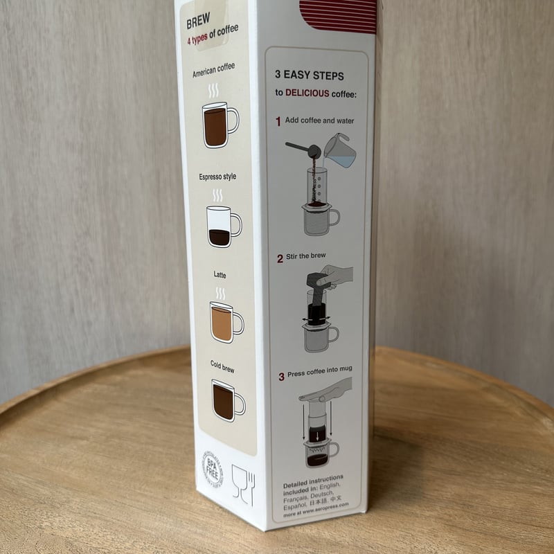 NEW】エアロプレス AeroPress | Cove Coffee Roasters (コ NEW】エアロプレス AeroPress | Cove Coffee Roasters (コ