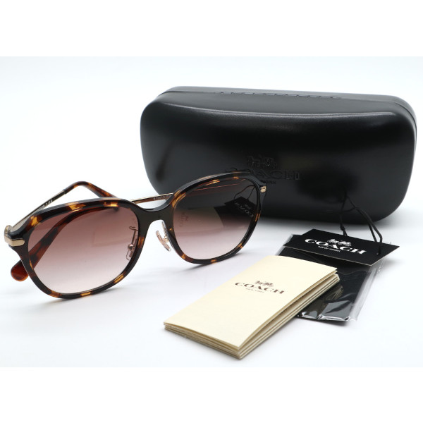 新品正規品 コーチ HC8332D 512013 サングラス COACH コーチ サングラスHC8332D 512013 56 レクタングル セル