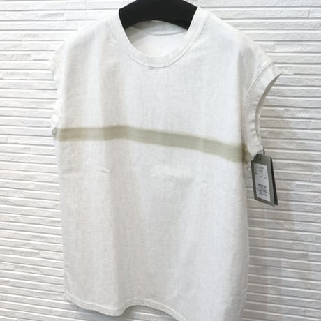 【PRIORITY】プライオリティ/ラインフレンチスリーブTシャツ/P52041HW/ カジュアル おしゃれ レディース ブランド 高級