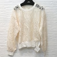 【ROSIEE】ロージー/刺繍レーストップス/R051240/ カジュアル おしゃれ レディース ブランド 高級