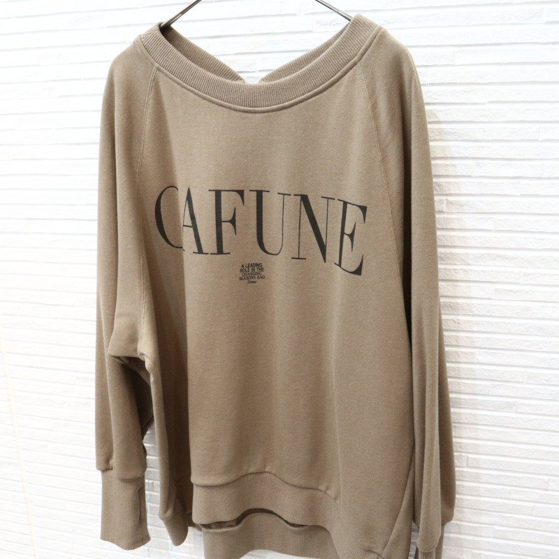 cafune】カフネ/cafuneロゴスウェットプルオーバー/535962/カジュアル