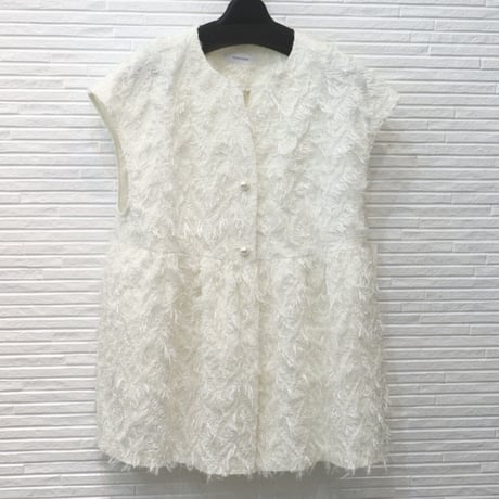 PASSIONE  グレーモコモコノースリーブ サイズ38サイズ CATEGORY PASSIONE/パシオーネ | is tomomi select STORE