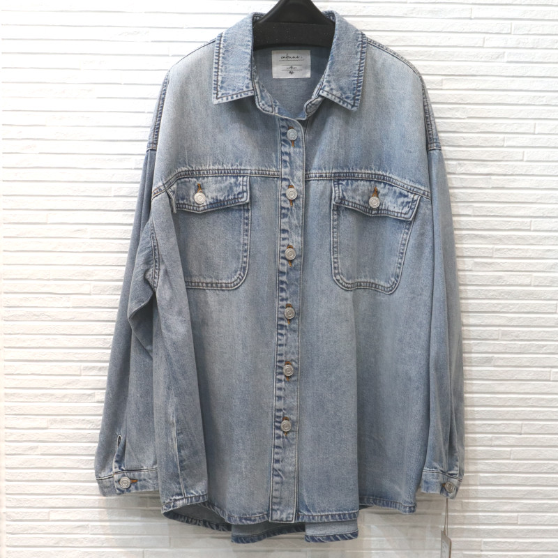 新品】カフネ cafune デニム オーバーシャツ ジャケット