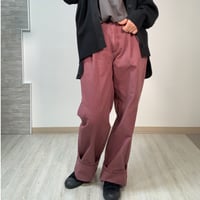 c.c.cross サスペンダー付きタックパンツ　16162247