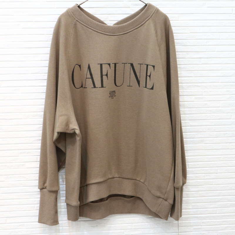 cafune】カフネ/cafuneロゴスウェットプルオーバー/535962/カジュアル