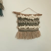 weaving tapestry