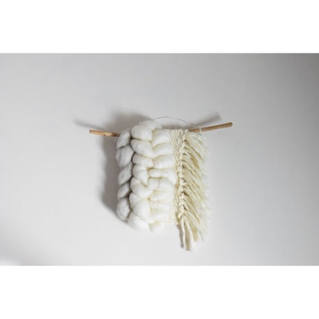 weavingtapestry(white/gray/fringe)
