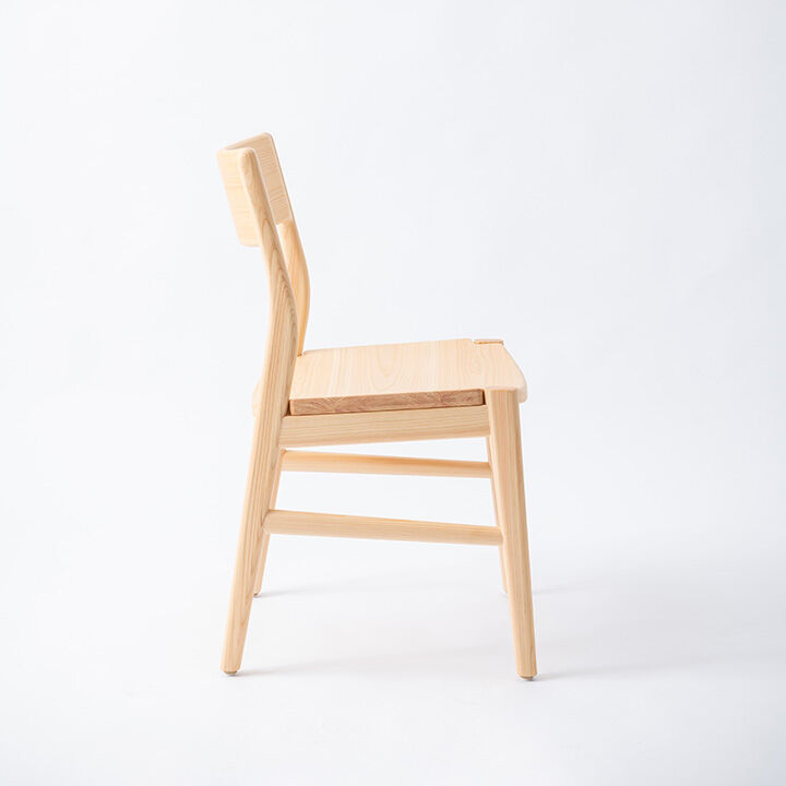 プレーリー ダイニングチェア／板座 | 八木沢木工