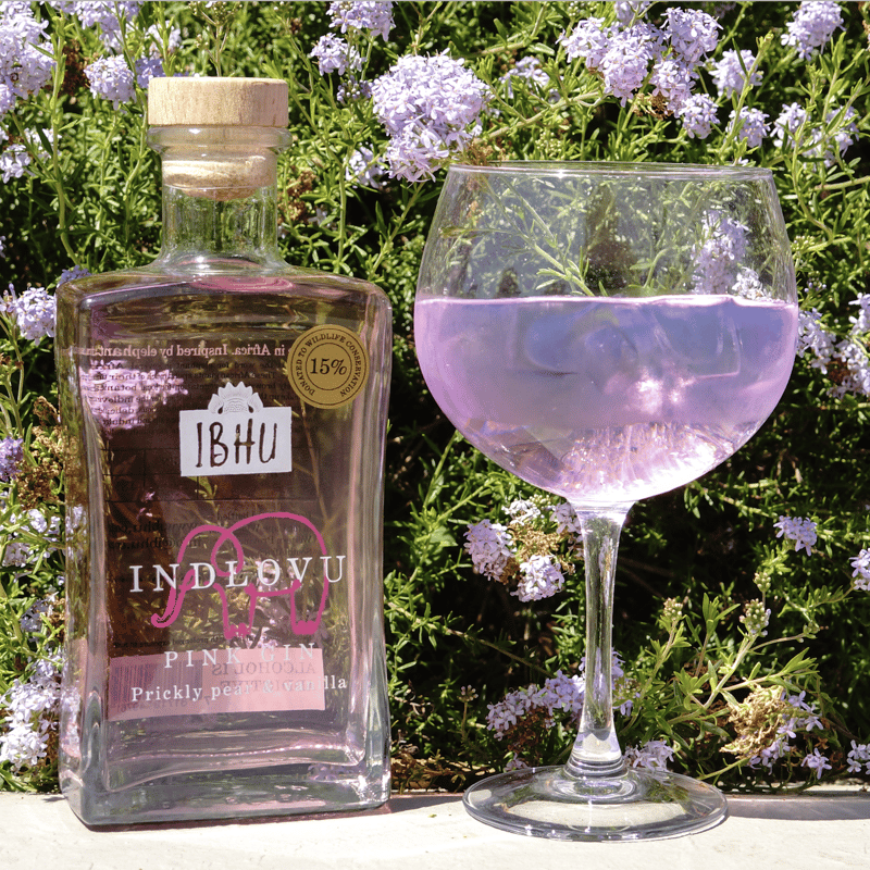 ジンINDLOVU ピンクジン 750ml　最新入荷／送料無料 寄付付き「新品」 インドラブ ピンクジン Indlovu Pink Gin 750ml | Indlovugi