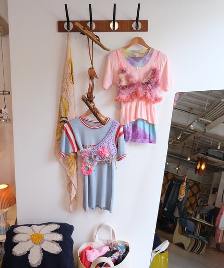 pink ふわふわbustier