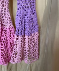 nuance flare pants　pink