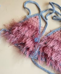 triangle もけもけ bustier