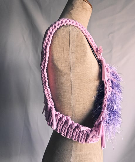 もけもけpink pink bustier