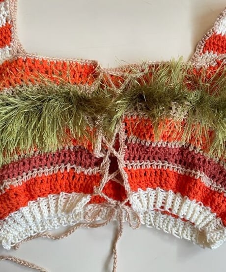 もけもけ orange bustier