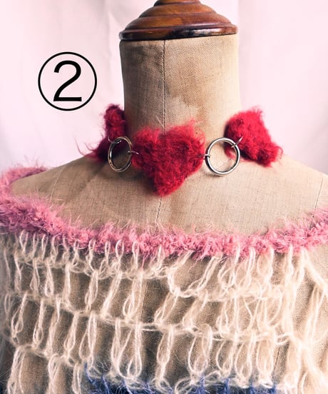 ♥️ Heart choker ♥️RED