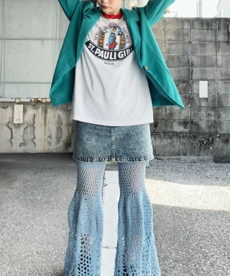 nuance flare pants　 brown