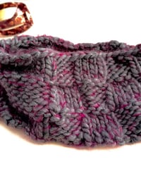 checkered pattern　headband
