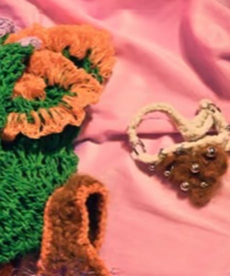 🧡Heart choker 🧡マルカンorange