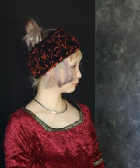 simple beige head band
