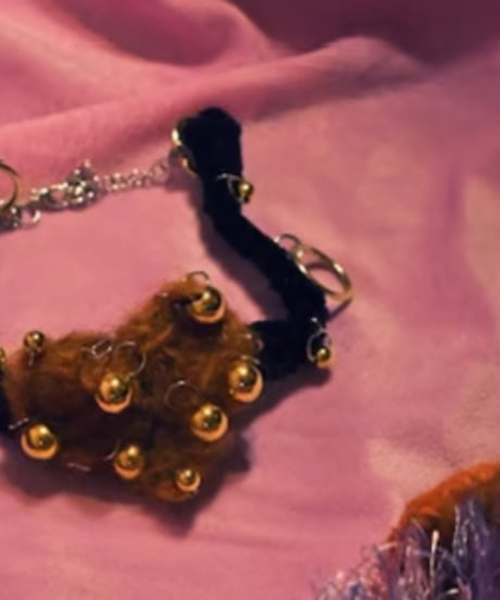 🧡Heart choker 🧡マルカンorange
