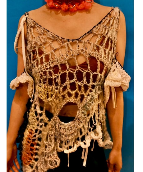sleeve flare knit