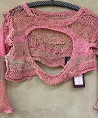 3/4sleeve grunge cotton tops