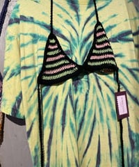 triangle border bustier
