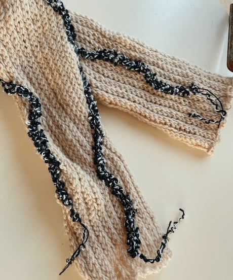 arm warmer  charcoal