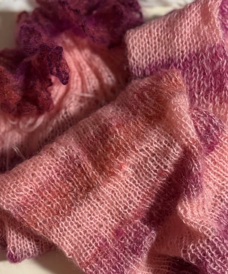 mohair boarder long sleeve tops