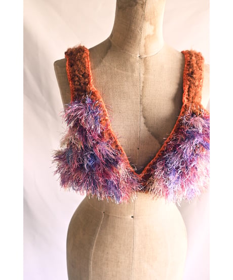 もけもけ bustier 【Orange】
