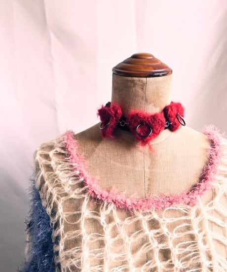 ♥️ Heart choker ♥️RED