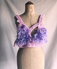 もけもけpink pink bustier