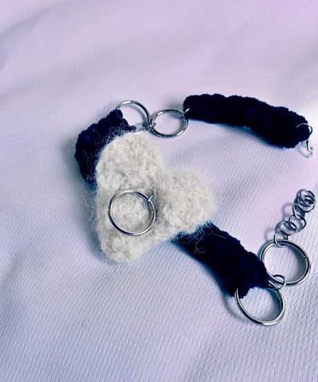 🤍 Heart choker 🤍White