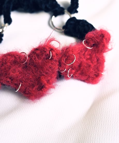 ♥️ Heart choker ♥️RED