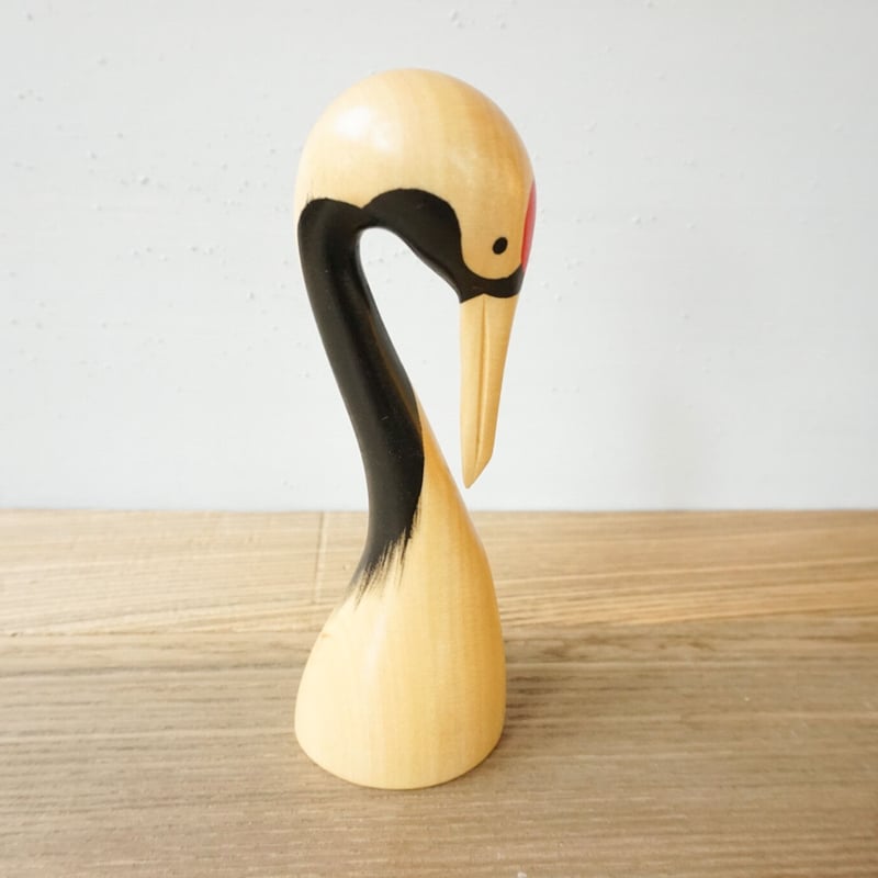 北海道産シナ材 丹頂めおと鶴 | woodplaza's STORE