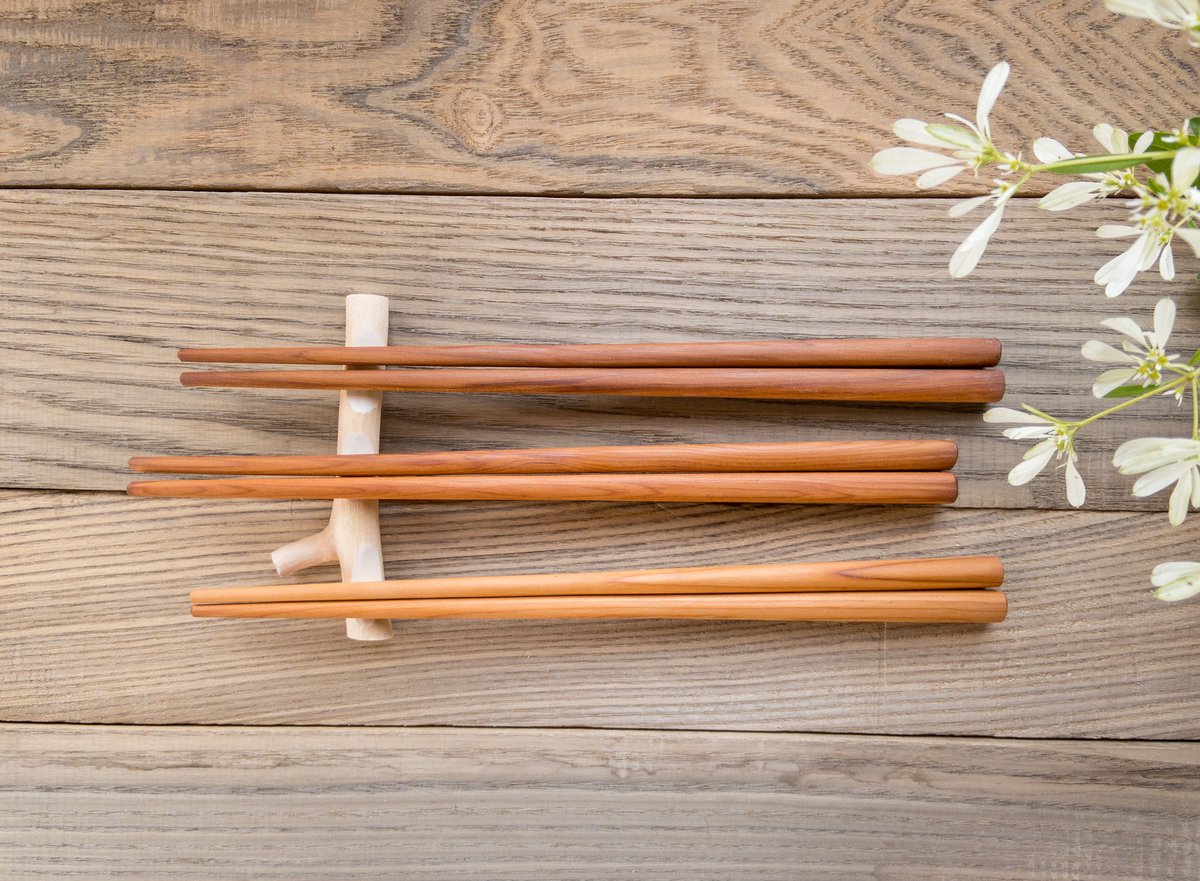 北海道産イチイ材 お箸 24㎝ | woodplaza's STORE