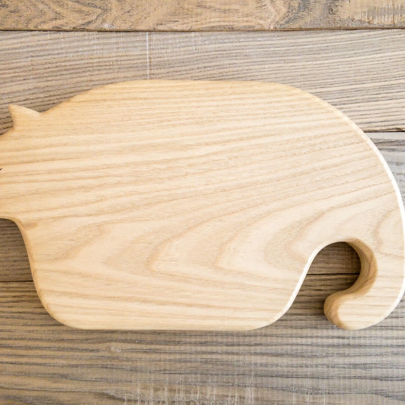 ねこのカッティングボード | woodplaza's STORE