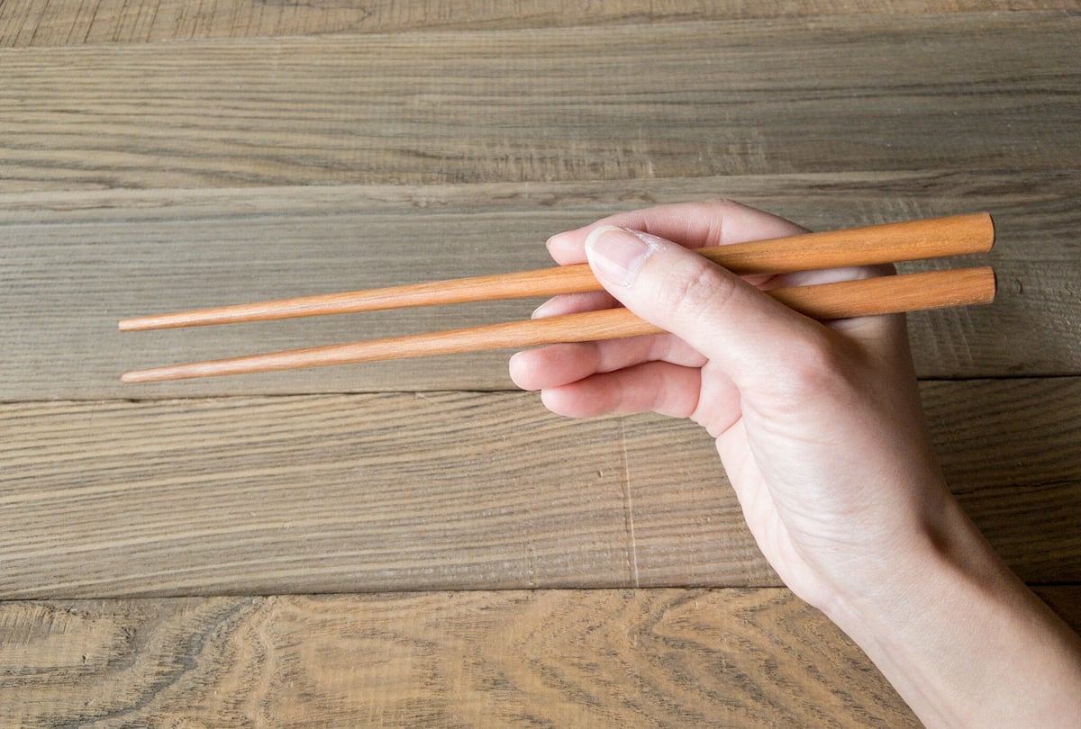 北海道産サクラ材 お箸 24㎝ | woodplaza's STORE