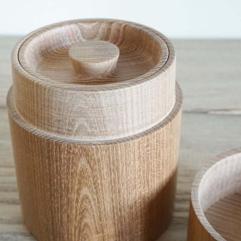 槐 茶筒(小) | woodplaza's STORE 槐 茶筒(小) | woodplaza's STORE