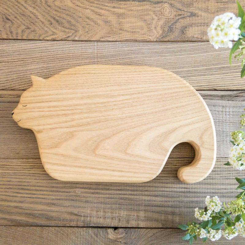 ねこのカッティングボード | woodplaza's STORE