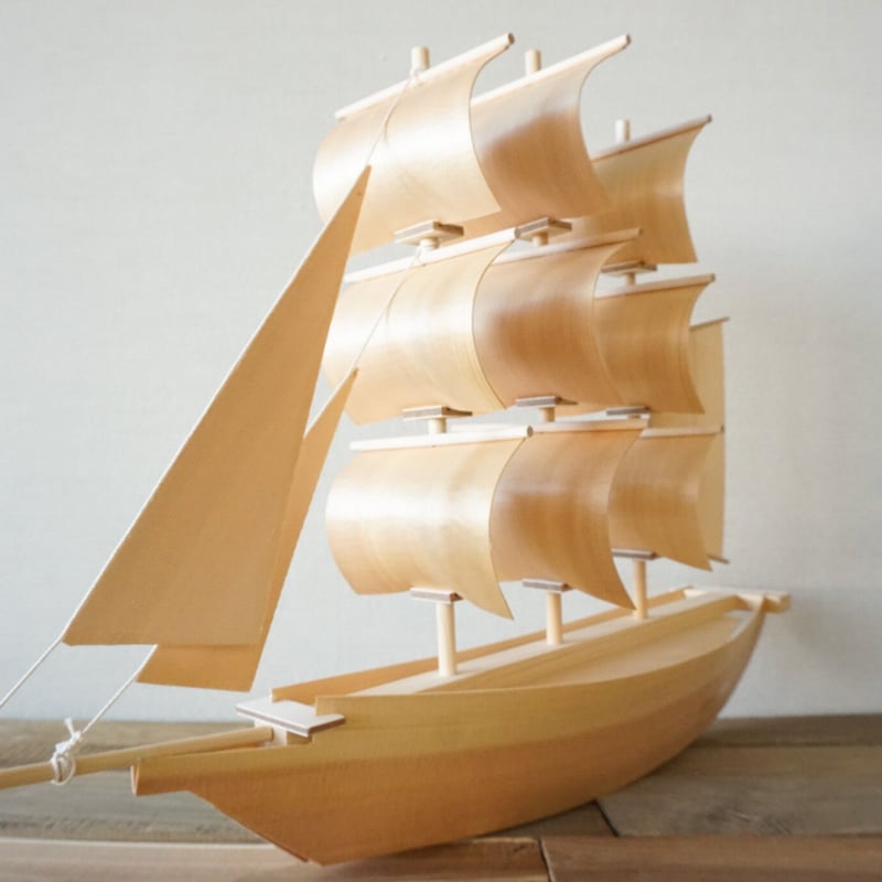 木工工作キット 経木アート 帆船 | woodplaza