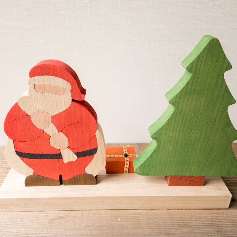 クリスマスオブジェ「サンタの贈り物」 | woodplaza's STORE クリスマスオブジェ「サンタの贈り物」 | woodplaza's STORE