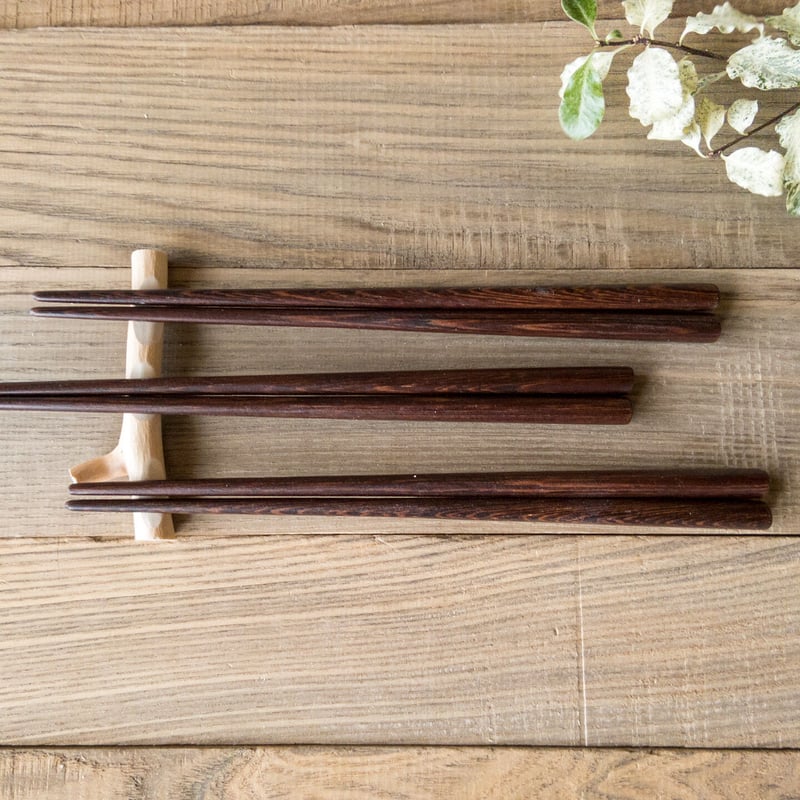 scope 東屋 木箸 鉄刀木 3膳セット scope 東屋 木箸 鉄刀木 3膳セット