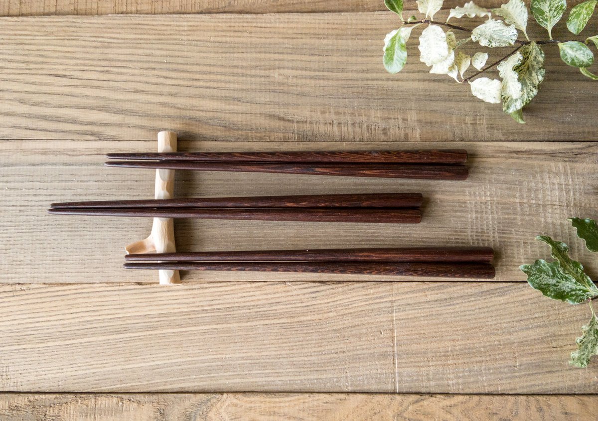 銘木箸 24㎝/鉄刀木 | woodplaza's STORE