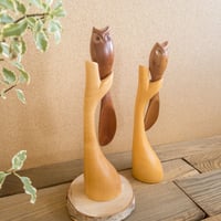 槐 とまり木フクロウ | woodplaza's STORE