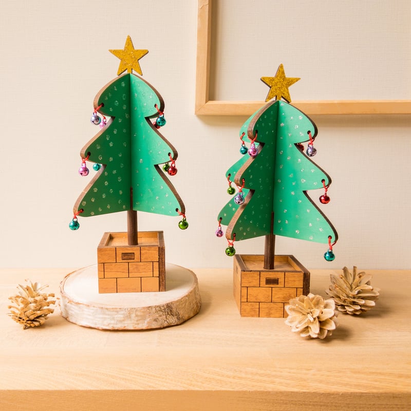 小さな鈴のクリスマスツリー | woodplaza's STORE